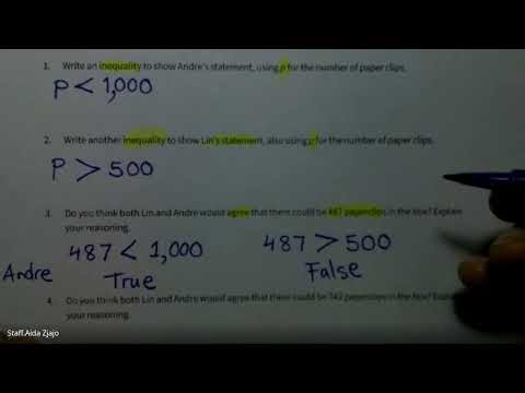 (6.EE.8) 6th /Exit Ticket /Lesson 8 /Mission 7/ZEARN Open Up/ Mrs.Z