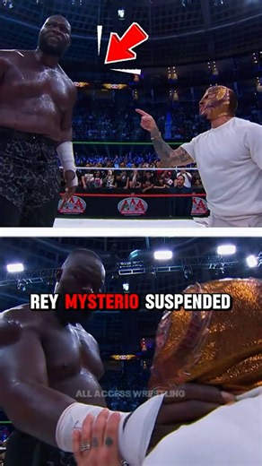The REAL Reason Rey Mysterio Suspended Omos From AAA 😲
