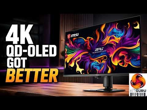 MSI MPG 322UR X24 Review – 4K QD-OLED Gets Better
