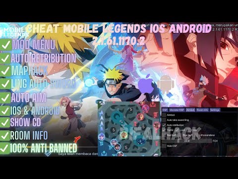 CHEAT AUTO AIM  ANDROID 𖠌 2.1.61.1170.2 | CHEAT MAP MOBILE LEGENDS 2026 | MAP HACK SAFE NO BAN