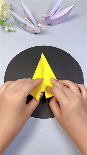Teach You To Fold Super Beautiful Paper Crane Boxes In 20 Seconds #diy
