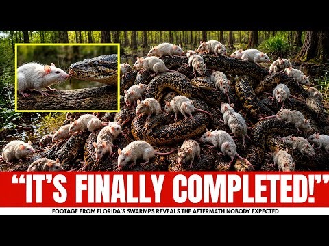 Florida Released Millions of Mice to Stop the Pythons — The Unexpected Aftermath Shocked Everyone