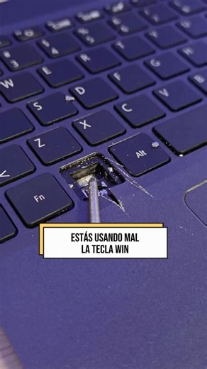 ¡Estás desaprovechando esta tecla! 🤯 5 atajos de Windows que debes conocer