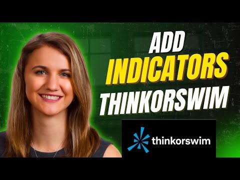 How to Add Indicators in ThinkorSwim (TOS) | Studies Tutorial
