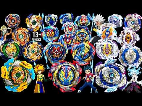 EPIC TRIPLE EVOLUTION BATTLE: ALL FAFNIR vs ALL VALKYRIE vs ALL LONGINUS -Beyblade Burst BU Ultimate
