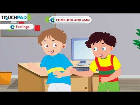 Class 2 Computer Chapter 1.1 | Computer & Man Explained for Kids | Easy Computer Learning