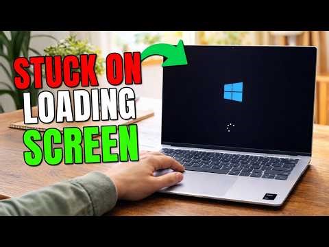 Laptop Stuck on Loading Screen? Fix Windows Stuck at Logo & Startup Freeze