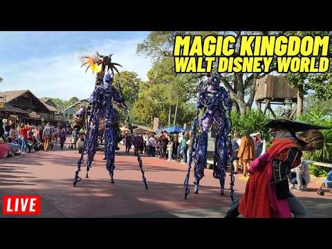 🔴Live Magic Kingdom All day with Rides, Shows, Parades, Fireworks at Walt Disney World 5/17/2026