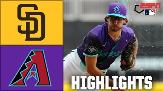 San Diego Padres vs. Arizona Diamondbacks | Full Game Highlights | ESPN MLB