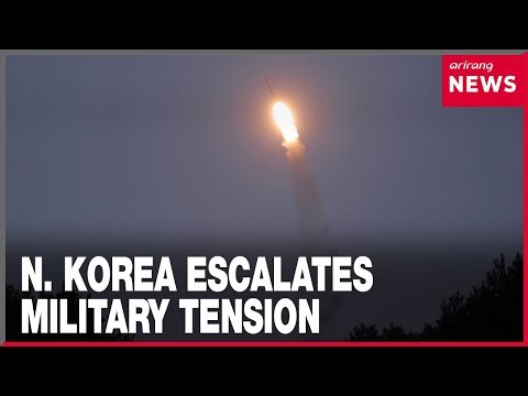 N. Korea escalates military tension with missile tests and nuclear submarine inspection