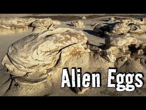 Hiking to the Alien Hatchery: The Famous Cracked Eggs of Bisti Badlands