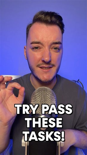 Can You Pass These Simple Tasks? #asmr