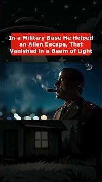 Army Sergeant Claims He Helped an Alien Escape a Military Base