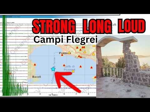 One of THE MOST SIGNIFICANT Earthquakes in the last 40 years JUST HIT Campi Flegrei Volcano in Italy