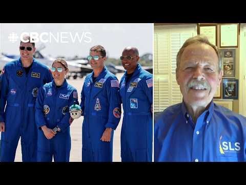 'Hopefully they got a good night's sleep': former astronaut on the excitement of launch day