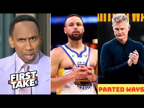 FIRST TAKE | Don't ruin Curry's genius anymore - Stephen A.: Warriors must part ways with Steve Kerr
