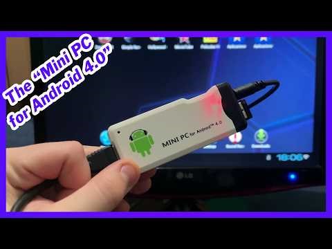 Trying out an Android Mini PC from 13 years ago | The "Mini PC for Android™ 4.0"
