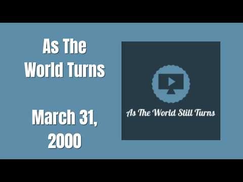 As The World Turns | Full Episode| March 31, 2000