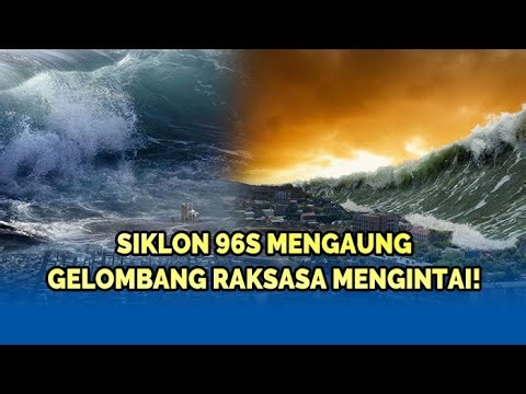 🔴Alarm Cuaca Merah! Topan 96S Terdeteksi, Gelombang Raksasa Ancam Indonesia