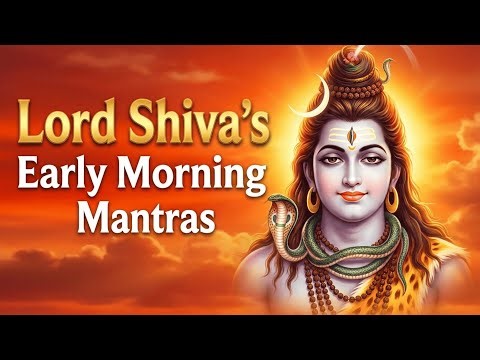 🔥 EARLY MORNING SHIVA CHANTS (Mantras, Shlokas, Prayers) to Change Your Luck & Start the Day