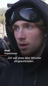 Brand in Crans-Montana: Augenzeugen berichten | #shorts #short