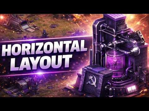 Red Alert 2 | Horizontal Layout | (7 vs 1 + Superweapons)