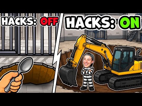 I Added HACKS to Prison Escape Simulator