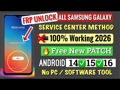 ✅ All Samsung FRP Bypass Android 13/14/15/16 | 2026 New Method (No PC) Skip Google Lock 🔥