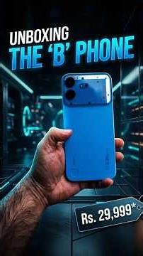 Nothing Phone (4b) Unboxing: 6000mAh Battery, IP64 & OIS Camera at ₹29,999