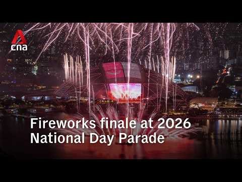 NDP 2026: Fireworks finale for Singapore's 61st National Day Parade