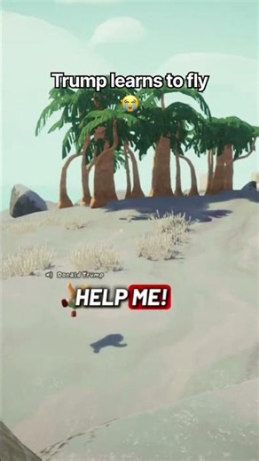 Trump learns to fly 🥀 #funnygaming #peakgame #gamingmemes #impression #gaming
