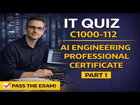 C1000-112 IBM AI Engineering Professional Certificate | Full IT Quiz Practice | Part 1