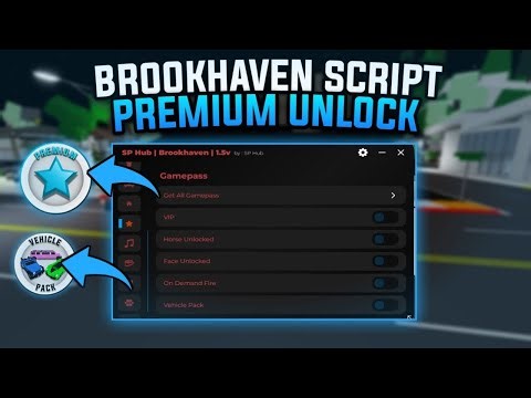 Brookhaven Script Premium Gamepass *No Key* SP Hub Pastebin | Shife
