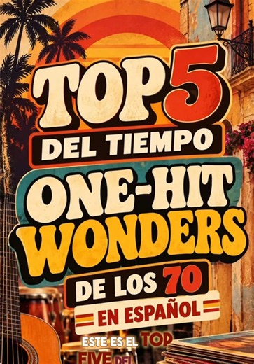 Top 5 One-Hit Wonders de los 70 en Español | Clásicos que Marcaron una Generación