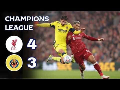 Liverpool - Villarreal | 4-3| Highlights | Champions League 2026-27 | liverpool villarreal