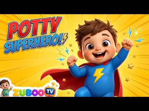 🦸 Potty Superhero Song! | Use the Potty Like a HERO 🚽⚡ | Kids Songs & Nursery Rhymes