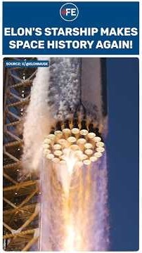 SpaceX Starship Flight 13 Deploys Starlink Satellites | Raptor Engines Roar In Historic Test #shorts