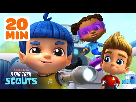 Sprocket's Best Moments from Star Trek Scouts! 🖖 w/ JR & Roo | 20 Minute Compilation | Nick Jr.