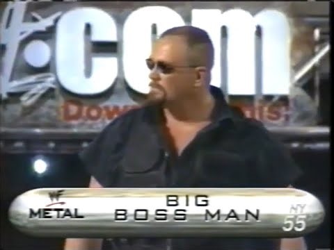 Big Boss Man vs The Godfather (WWF Metal 10/9/99)