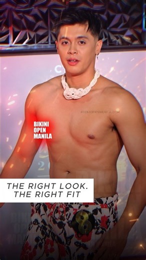 Eduard Bayombon 🌺 Tropical Summer Look | Food Cycle Malabon Bikini Open 2026