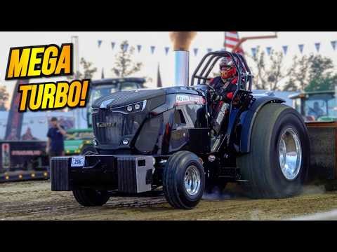 GROUND SHAKING Pro Stock Tractor Pulling!