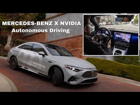 Mercedes-Benz x NVIDIA | Autonomous Driving Demonstration | Level 2++