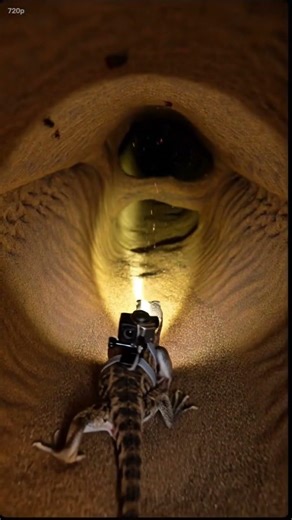 Micro Camera on – Real Underground Colony Footage