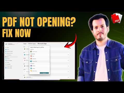 Fix Microsoft Edge Not Opening PDF Files in Windows 11/10 (2026 Working Solution)