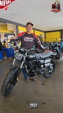 All New Rusi Rambler 250 - Scrambler Style - P85,000 Color - Black ⚫ Gwapo