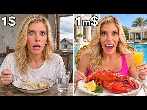Broke vs Billionaire: Living Life Like Royalty for 24 Hours! | Rebecca Zamolo