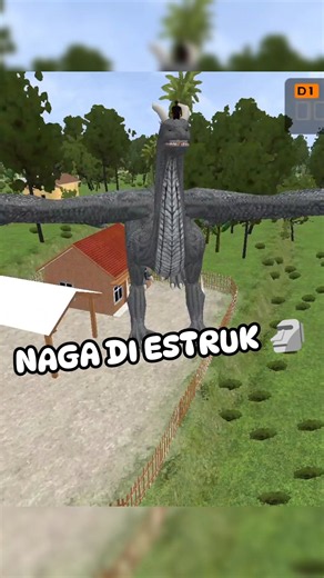 NAGA INDOSIAR DI ESTRUK 🗿 #estrucksimulatorid #truk #bus
