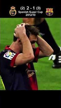 Real Madrid vs Barcelona | SuperCup 2012/13 🔥⚡