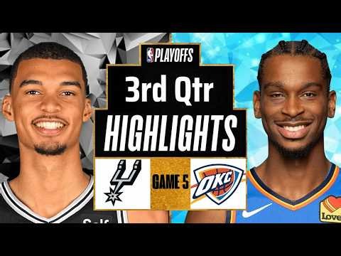 Spurs vs Thunder Highlights Today 3rd Qtr P2 | May 26 | 2026 NBA Playoff Full Highlights Game 5