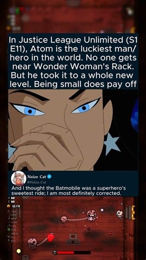 In Justice League Unlimited (S1E11), Atom is the luckiest man/hero in the world. No one gets near